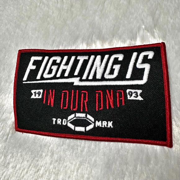 NEW UFC Embroidered Iron On Patch Black MMA Officially Licensed - Picture 2 of 6